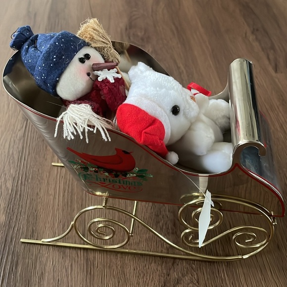 Charles Wysocki. Christmas Sleigh Unique Decoration NWT - Picture 2 of 4